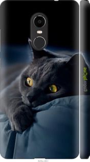Чохол на Xiaomi Redmi Note 4X Димчастий кіт "825m-951-2448"