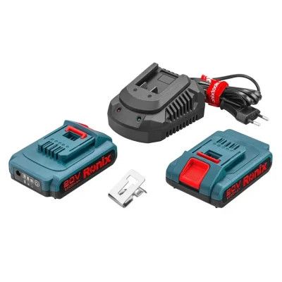 Шуруповерт Ronix ударный аккумуляторный 20В, 2Ah х 2 (8900K) | Зображення 3