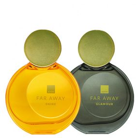 Женский парфюмерный набор Avon Far Away Shine 50 мл + Far Away Glamour 50 мл