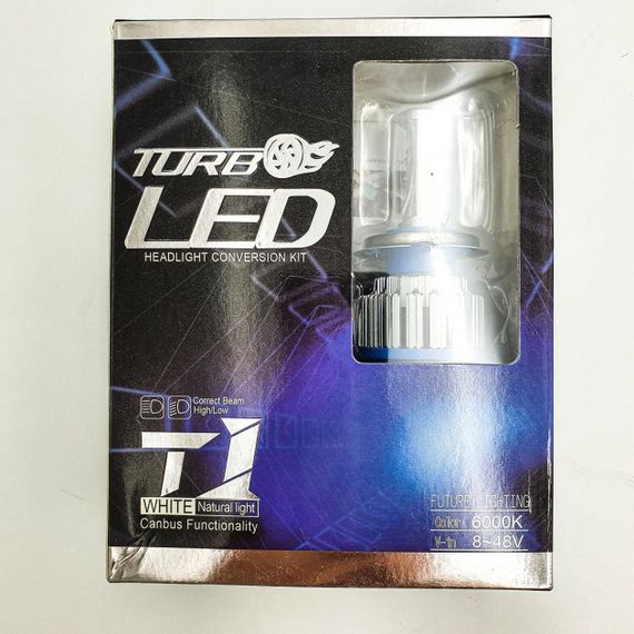 Лампи світлодіодні LED в авто сверхяркие з активним охолодженням 7000LM T1 LED з цоколем H7 XPRO COKOL T1-H7 комплект 2 шт | Зображення 4