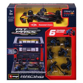 Игровой набор - Pit Pass Oracle Red Bull Racing RB20 (1:43)