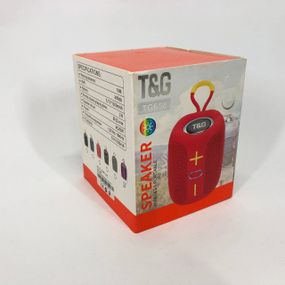 Портативная Bluetooth колонка TG658 8W с RGB подсветкой. AP-540 Цвет: фиолетовый