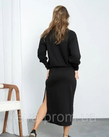 Костюм колір чорний розміри S, L, M, XL FI_008653 | Зображення 2