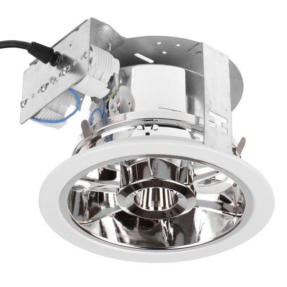 Світильник Downlight стельовий вбудований DL-06W 2x18W WH Brille 166024