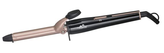 Плойка для волос Monte MT-5105C Bronze для локонов, кудрей и объемной укладки, с керамическим покрытием