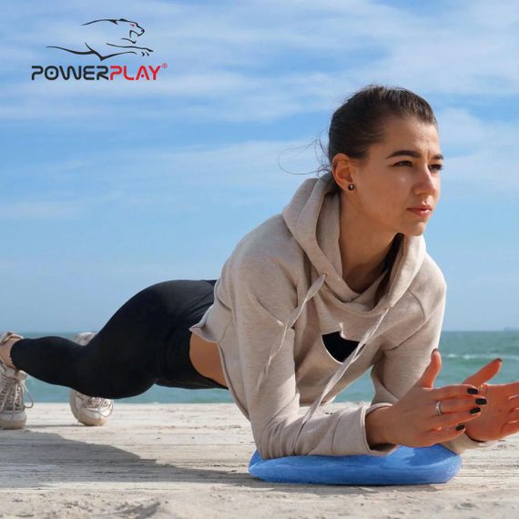 Балансувальна масажна подушка PowerPlay 4009 Balance Pad (Ø33) Синя | Зображення 5