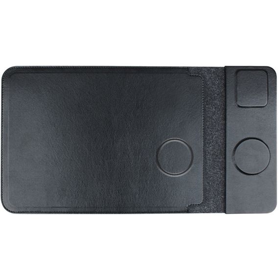 Подставка-чехол для ноутбука STAND JD-S97 с БЗУ 4in1 15W (13-14'') Black