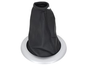 Renault Megane II (02-14) чохол ручки КПП перемикання передач + рамка хром матовий, Рено Меган 2