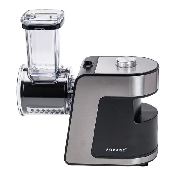 Овочерізка Sokany електрична 5 в 1 багатофункціональна з насадками | Зображення 2