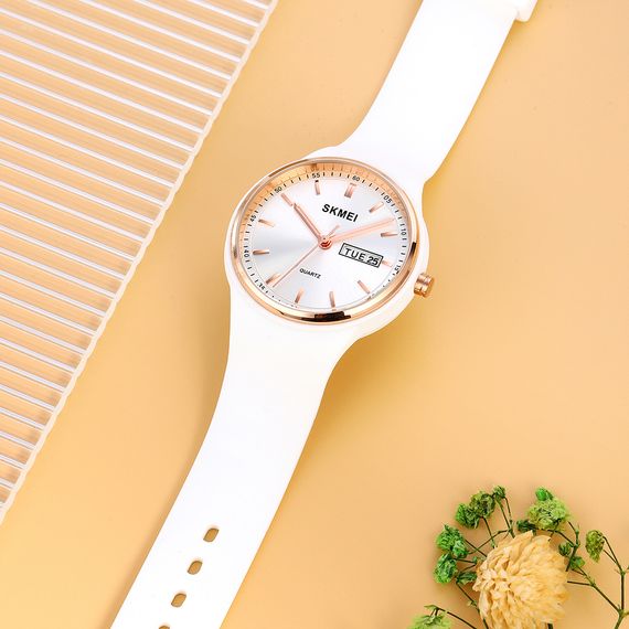 Жіночий годинник Skmei 2057WT White | Зображення 3