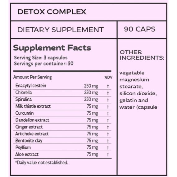 Детокс LOK Nutrition My Cleanse 90 Caps | Зображення 1