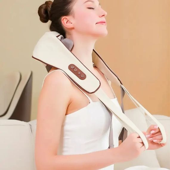 Роликовый массажер для шеи и спины, USB, MASSAGER XL-653 / Электрический массажер | Зображення 1