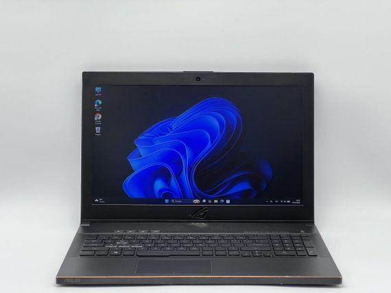 Игровой ноутбук Б-класс Asus ROG GU501GM-BI7N8 / 15.6" (1920x1080) IPS / Intel Core i7-8750H (6 (12) ядра по 2.2 - 4.1 GHz) / 16 GB DDR4 / 480 GB SSD / nVidia GeForce GTX 1060, 6 GB GDDR5, 192-bit / WebCam б/у | Зображення 1