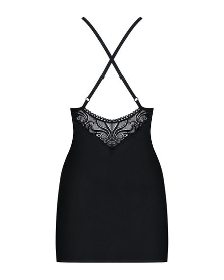 Obsessive 828-CHE-1 chemise & thong L/XL | Зображення 5