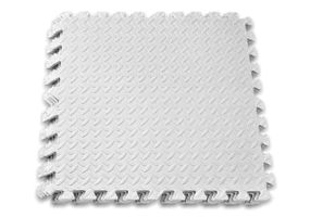 Мат-пазл EasyFit SwallowTail EVA 120х120х1 см татамі ластівчин хвіст Білий (EF-1950-W)