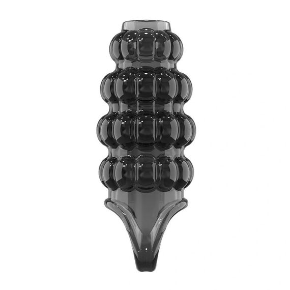 Насадка-экстендер MELEON Dominate Beads PS-16 для пениса с текстурированной поверхностью Sex Aura | Зображення 1