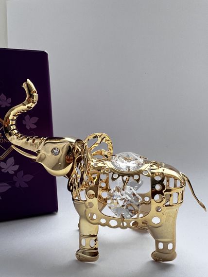 Колекційна фігурка зі стразами Elephant 8х10 см