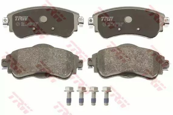 Гальмівні колодки дискові CITROEN C4 1.4 F 11, TRW (GDB1917) | Зображення 1