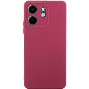 Чохол TPU GETMAN Liquid Silk Full Camera для Infinix Smart 9 4G / Hot 50i Бордовий / Marsala