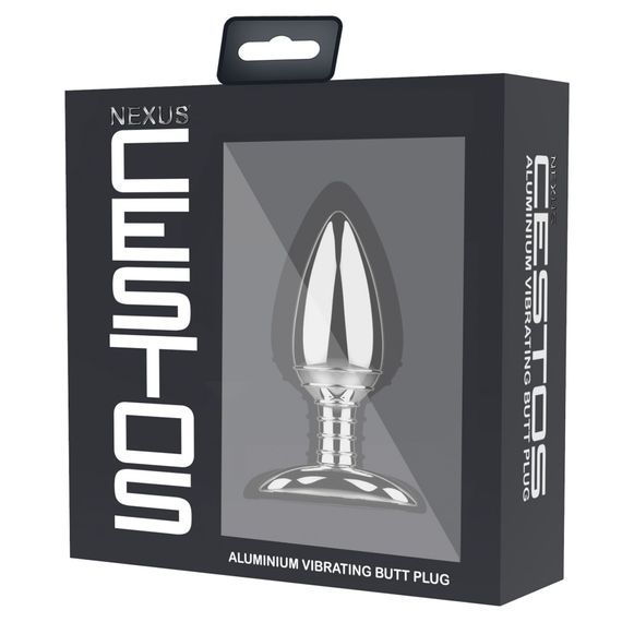 Алюмінієва анальна пробка з вібрацією та дистанційним керуванням Nexus Cestos | Зображення 4