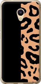 Чехол на Meizu M5s Пятна леопарда "4269u-776-17620"