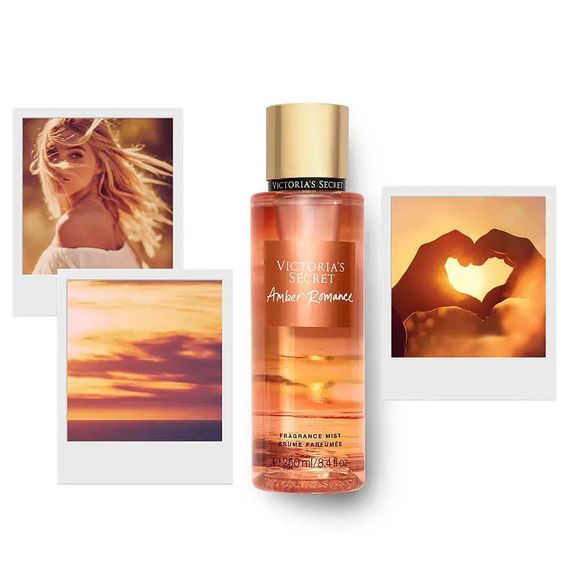 Парфюмированный спрей для тела Victoria's Secret Amber Romance 250 мл, original | Зображення 1