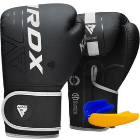 Боксерські рукавиці RDX F6 Kara Matte White 14 унцій
