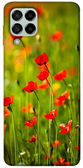 Чохол IBANAN Макове поле для Samsung Galaxy M53 5G