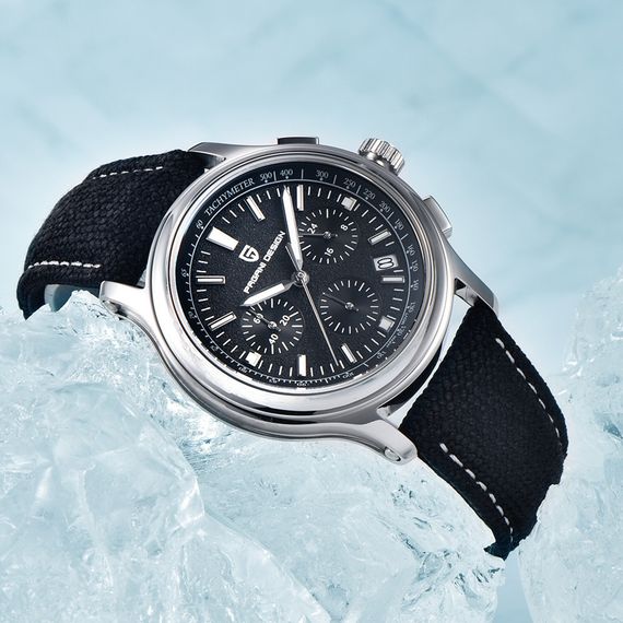 Годинник P2agani Design PD-1781 Black-Silver-Black | Зображення 2