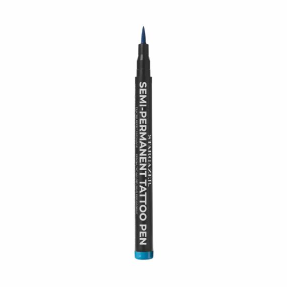 Напівперманентний фломастер для тимчасових тату Блакитний Stargazer Semi-Permanent Tattoo Pen №9