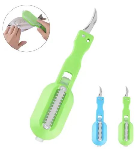 Рыбочистка Нож скребок для чистки рыбы Fish Scales Wiper Cleaning | Зображення 2