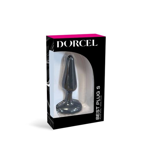 Анальная пробка Dorcel Best Plug S мягкий soft-touch силикон, макс. диаметр 3,1см | Зображення 1