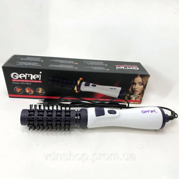 Сучасний фен для волосся Gemei GM-4826, Професійний фен, Хороший електричний фен Домашній BZ-37 | Зображення 5