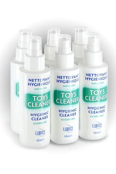 Догляд за іграшками та латексом - Toys Cleaner Lubrix, 125 мл Sex Aura | Зображення 1