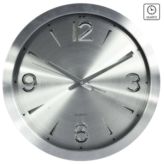 Годинник настінний Technoline 634911 Metal Silver (634911) | Зображення 1
