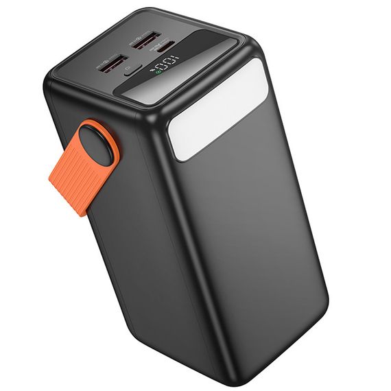 Портативний ЗП Power Bank BOROFONE BJ66B Magnifico 22.5W+PD20W 60000 mAh Black | Зображення 2