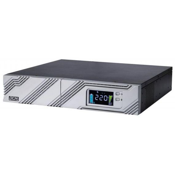 Пристрій безперебійного живлення SRТ-1500A LCD Powercom | Зображення 1