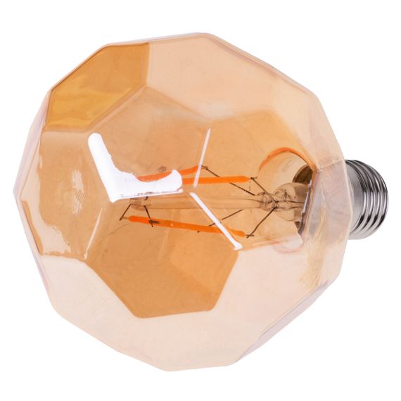 Лампа светодиодная LED 6W E27 COG WW LB Amber 220V | Зображення 1