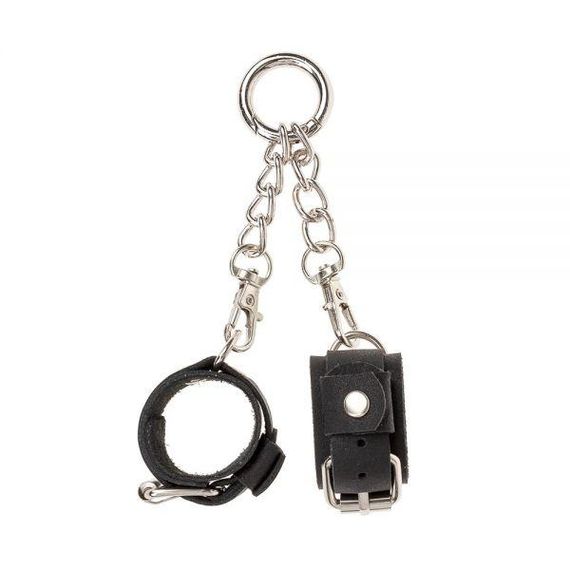 Брелок Handcuffs Smooth Black sexstyle