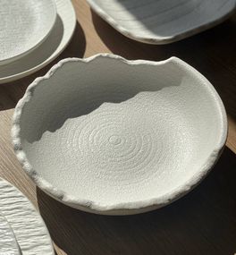 Салатник Olens Сноу-вайт 101-0524 22.5х6 см білий