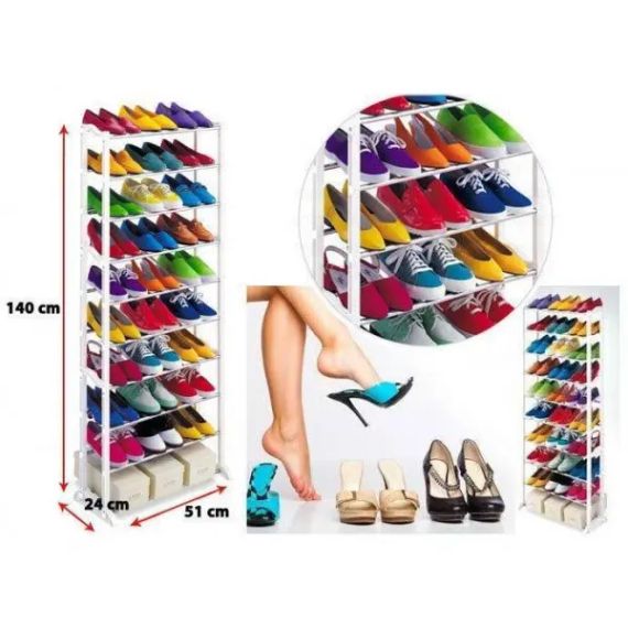 Полиця для взуття Amazing Shoe Rack на 30 пар | Зображення 2