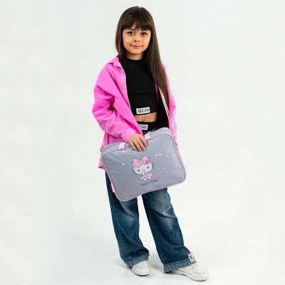 Сумка детская Kite A4, Hello Kitty 589-1 шкільна, текстильна (HK25-589-1) | Зображення 6