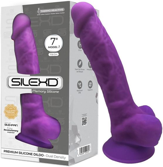 Фалоімітатор S.D Model 1 ( 7 ) Purple Sex Aura | Зображення 1