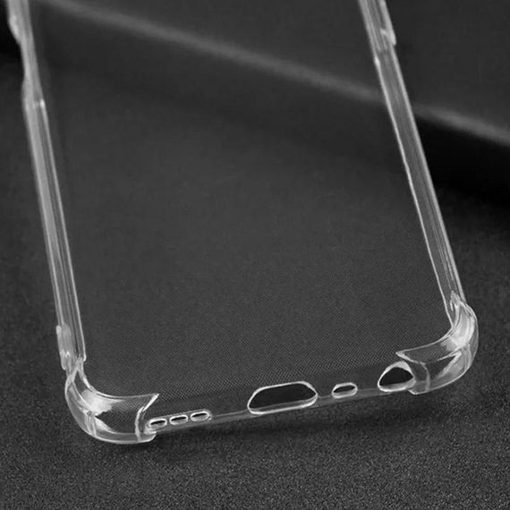 TPU чохол GETMAN Ease logo посилені кути Full Camera для Oppo A16s / A16 / A54s Безбарвний (прозорий) | Зображення 2