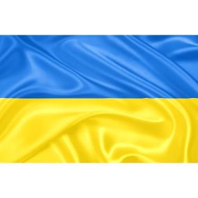 Прапор України атлас 90х135см M&M жовто блакитний (214109)