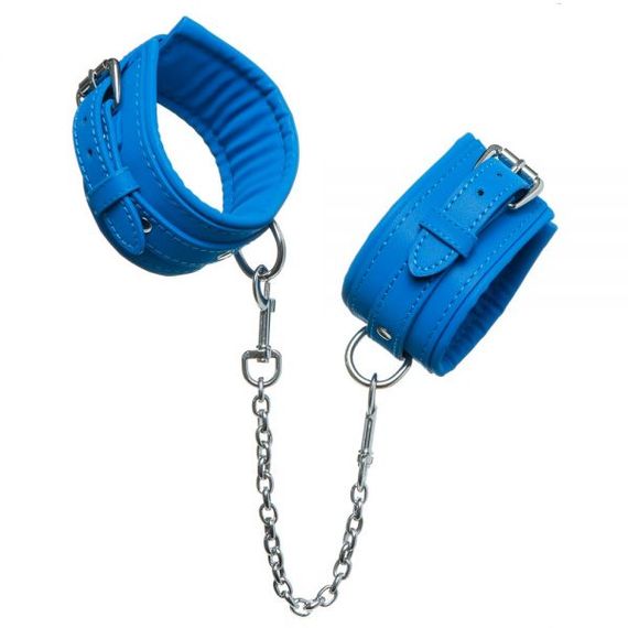 Наручники Luxury Fetish cuffs Deep Blue, Синий, Регульований | Зображення 3