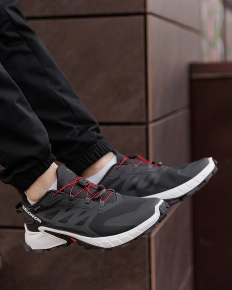 Демісезонні кросівки Salomon підкладка Gore-Tex колір чорний | Зображення 6