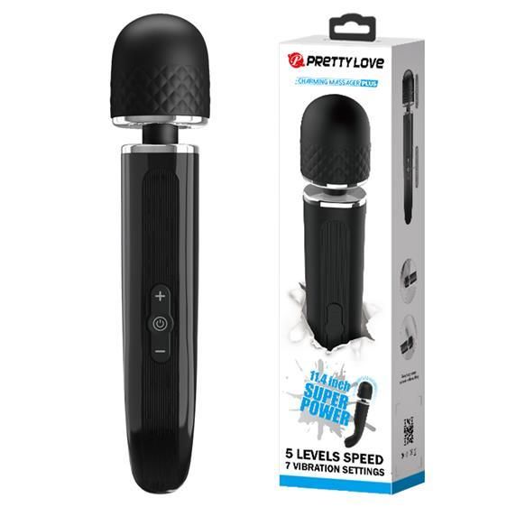 Вібромасажер - Pretty Love Charming Massager Plus Black sexstyle