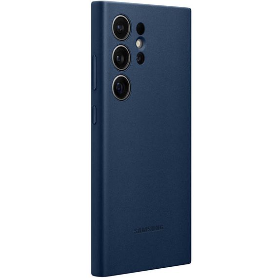 Кожаный чехол Leather Case (AAA) для Samsung Galaxy S24 Ultra | Зображення 1