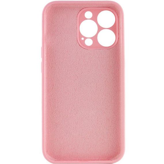 Чохол Silicone Case Full Camera Protective (AA) NO LOGO для Apple iPhone 16 Pro Max (6.9") Рожевий / Light pink | Зображення 1